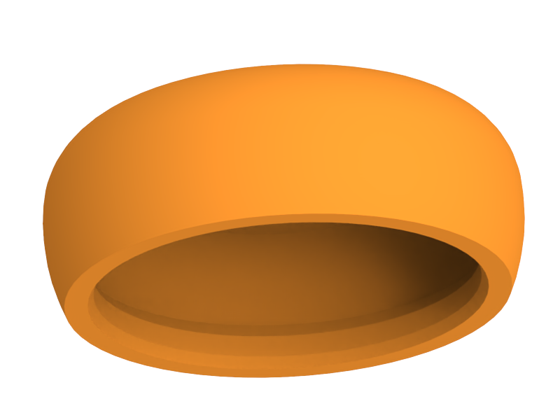 Long-Click® Orange Replacement Male Retainers (4 Pack)