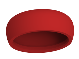 Long-Click® Red Replacement Male Retainers (4 Pack)