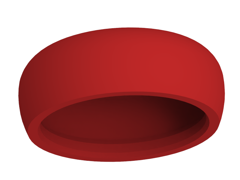 Long-Click® Red Replacement Male Retainers (4 Pack)